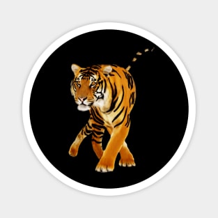 Tiger Walking Magnet